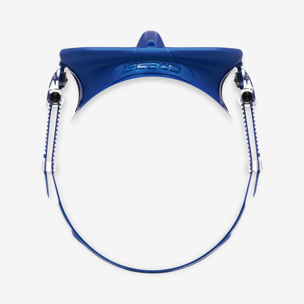 Μάσκα Scuba diving και snorkelling - Cressi Z2s small μπλε