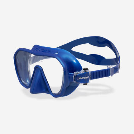Cressi Tauchmaske Schnorchelmaske small Z2s blau