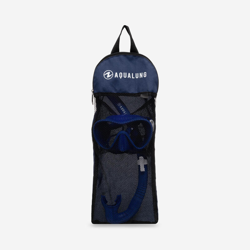 Set de snorkeling Combo Mască și tub Aqualung Neos Albastru