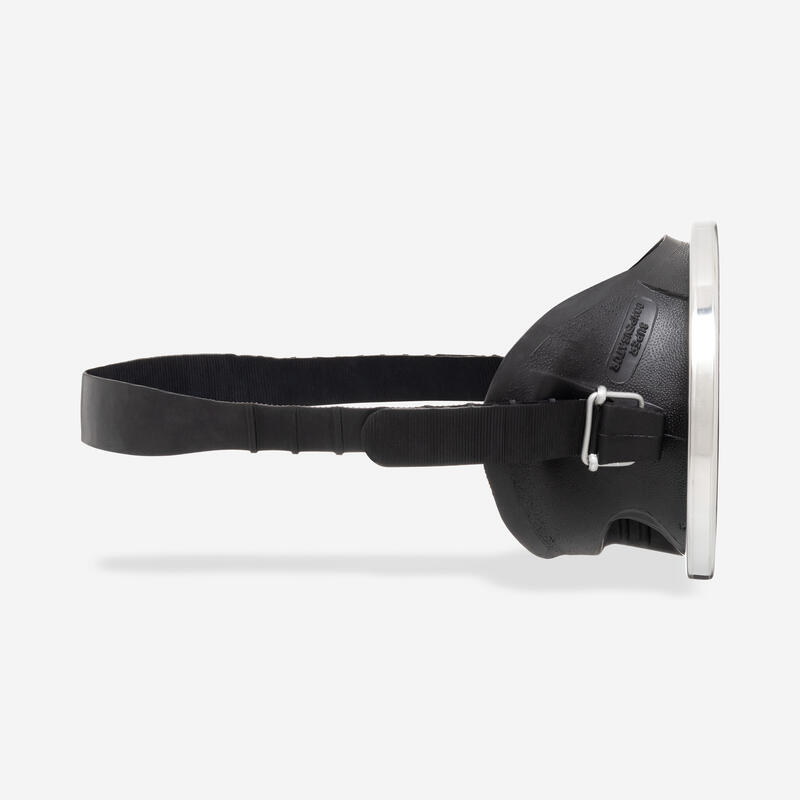 Masque plongée sous-marine et apnée hublot - Super Compensator jupe caoutchouc