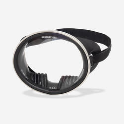 Masque plongée sous-marine et apnée hublot - Super Compensator jupe caoutchouc