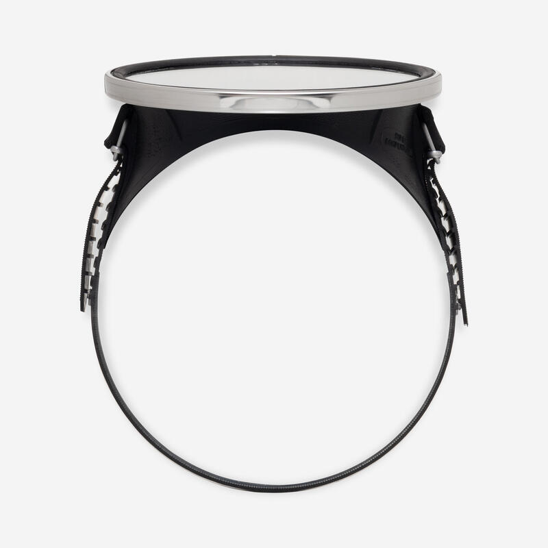 Masque plongée sous-marine et apnée hublot - Super Compensator jupe caoutchouc