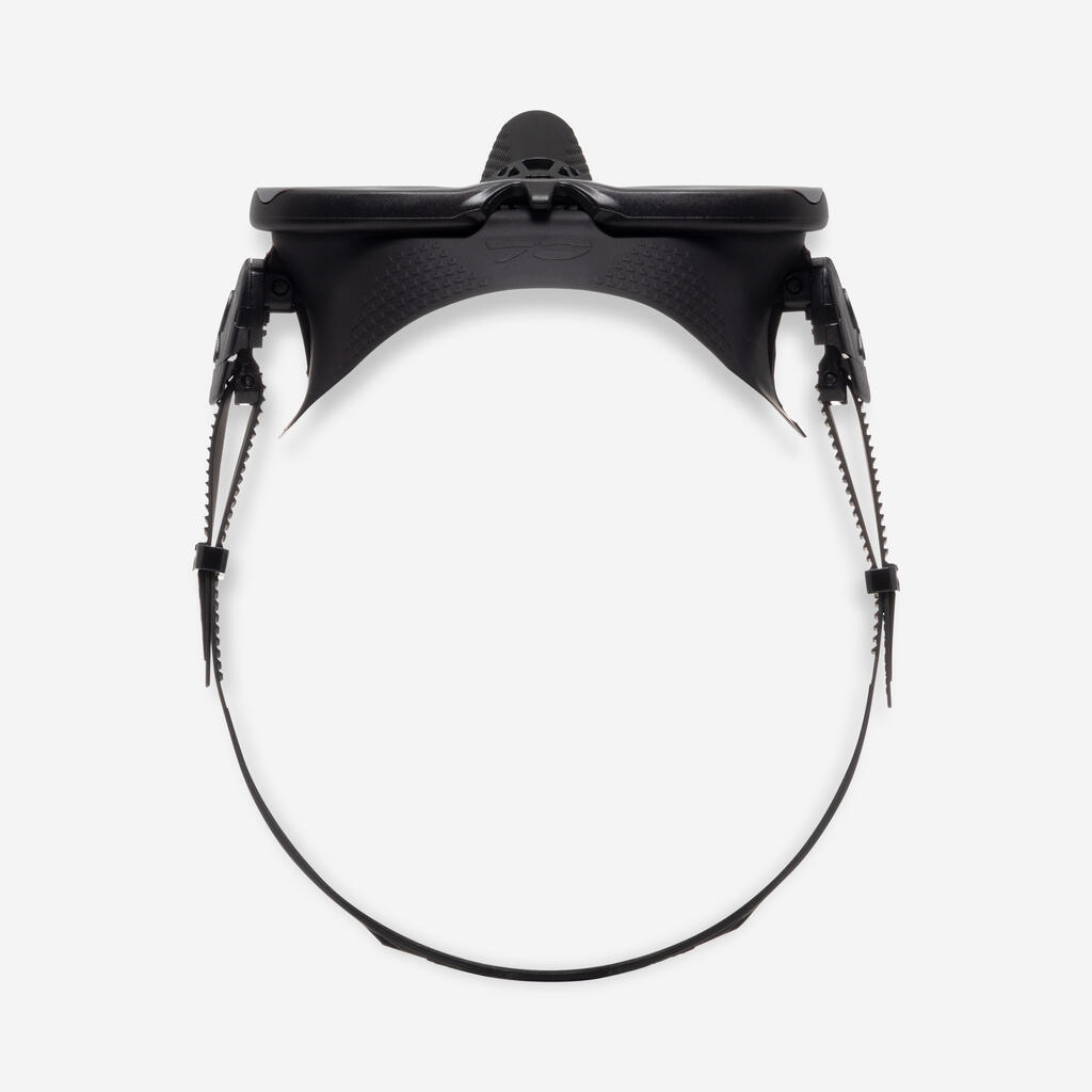 Mask for spearfishing, freediving and scuba diving - C4 Carbon Martian black