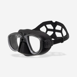 Masque de chasse sous-marine, apnée et plongée - C4 Carbon Martian noir