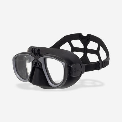 Tauchmaske Freediving mit Kamerahalterung C4 Martian Action Cam