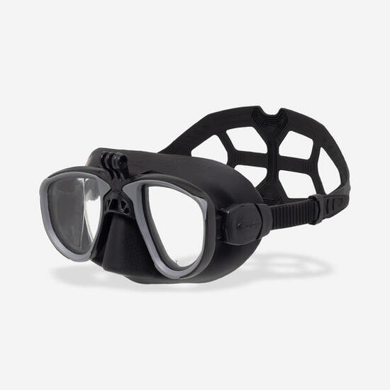 Tauchmaske Freediving mit Kamerahalterung C4 Martian Action Cam