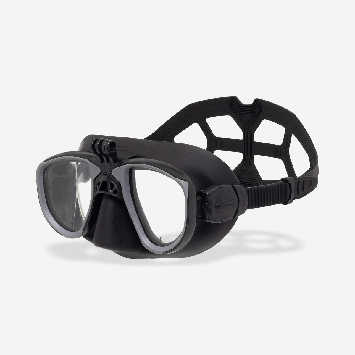 Masque chasse sous-marine et apnée - C4 Martian Action Cam avec support camera
