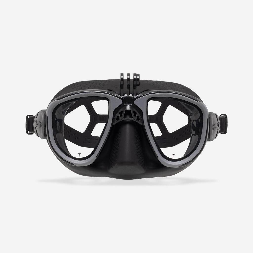 Kaameratoega mask vabasukeldumiseks ja harpuunkalastuseks C4 Martian Action Cam