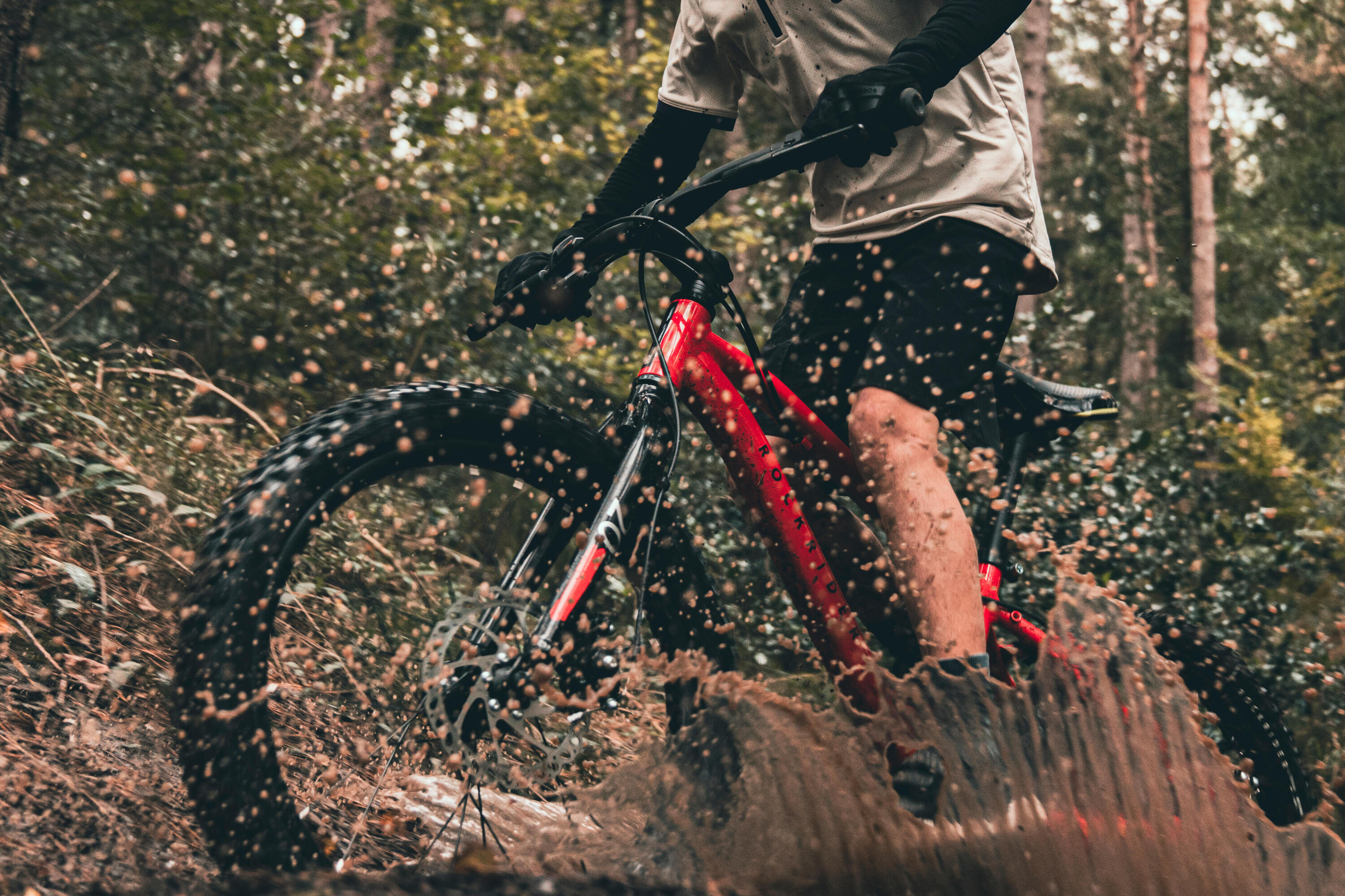 Kindervelo Mountainbike 20 Zoll Rockrider Explore 900R rot  13/23