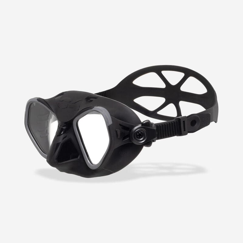 Masque chasse sous-marine et apnée - C4 Carbon Condor avec traitement anti-buée