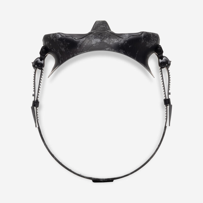 Máscara de Apneia e Caça Submarina - Beuchat Shark Preto