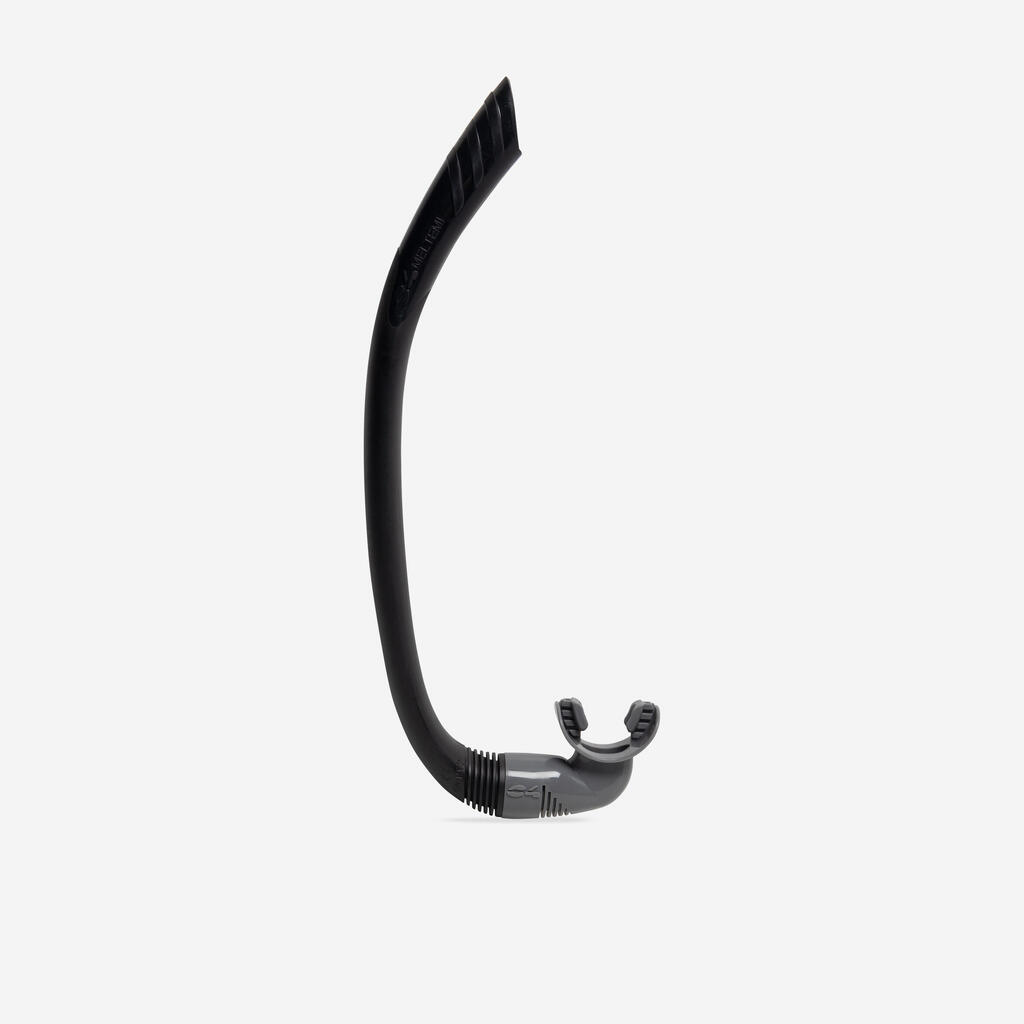 Freediving, spearfishing and diving floating snorkel - C4 Carbon Meltemi Black
