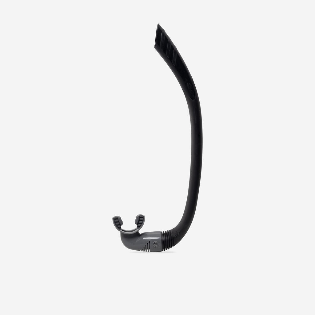 Freediving, spearfishing and diving floating snorkel - C4 Carbon Meltemi Black