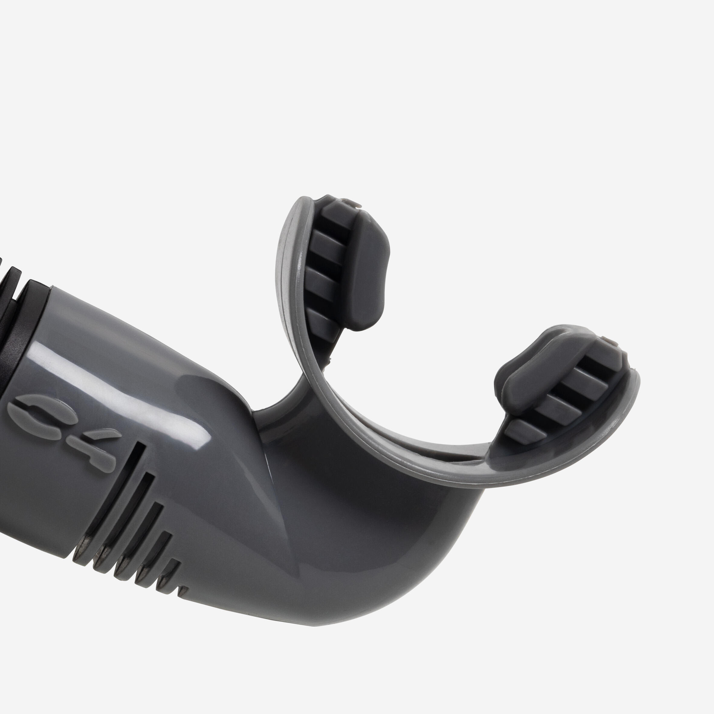 Floating snorkel, freediving, spearfishing,scuba diving, C4 Carbon Meltemi Black 3/5