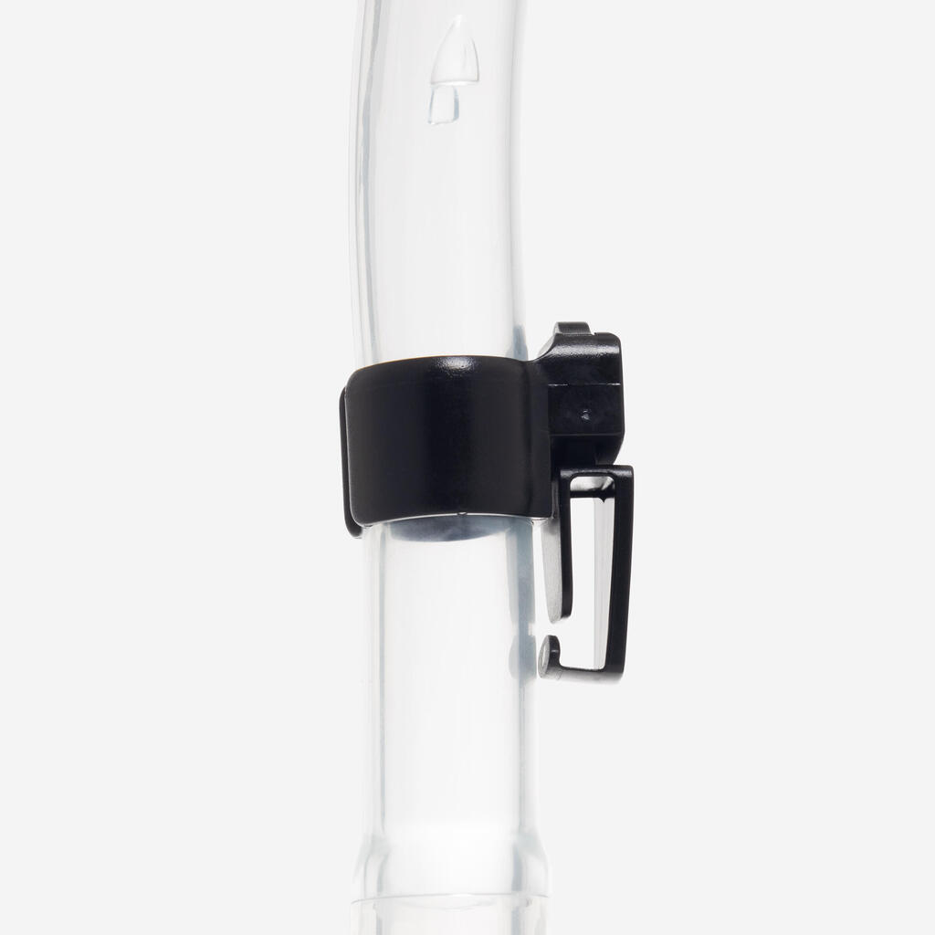 Snorkel cressi desert dry adult transparent snorkelling diving with tank