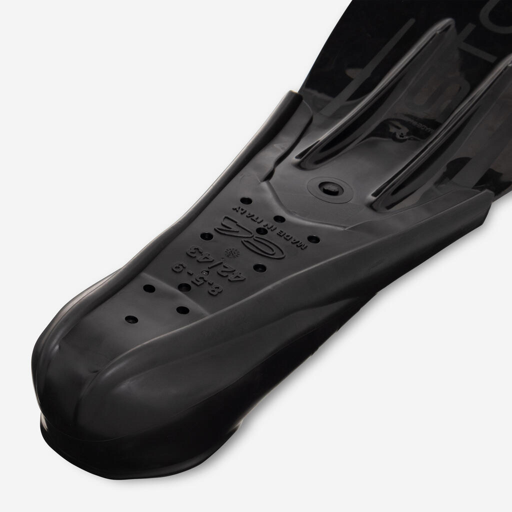 Ahingupüügi- ja vabasukeldumislestad C4 Carbon Storm, mustad 