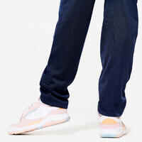 Kids' Tracksuit With Pink Top & Navy Bottoms