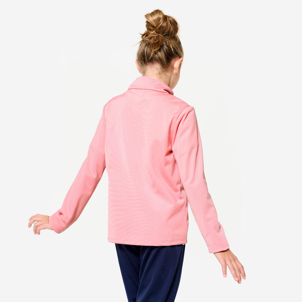 Survêtement enfant synthétique respirant - Gym'y bleu avec imprimé