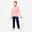 Survêtement enfant synthétique respirant - Gym'y rose et pantalon marine