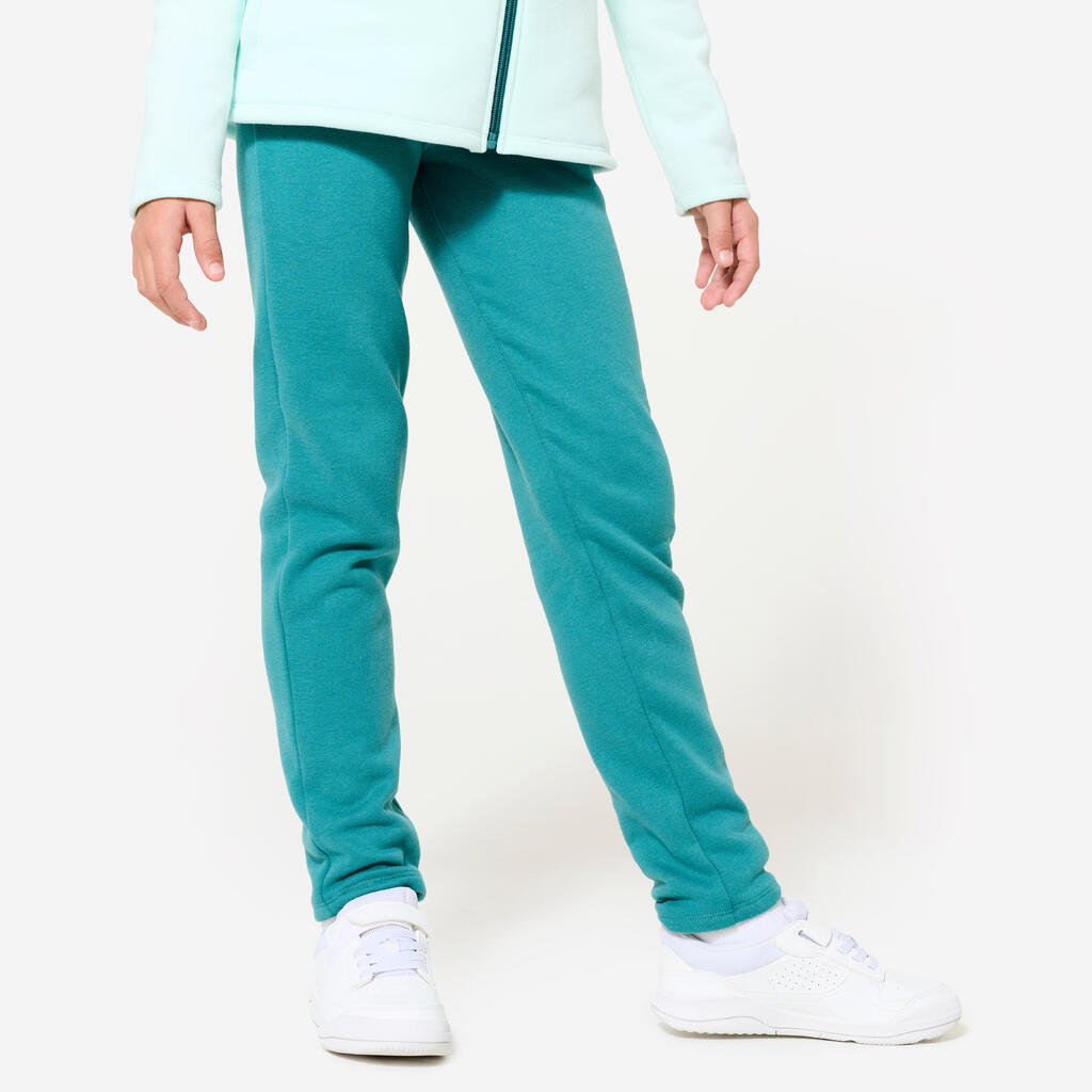 Survêtement chaud enfant - Warmy zip marine rose