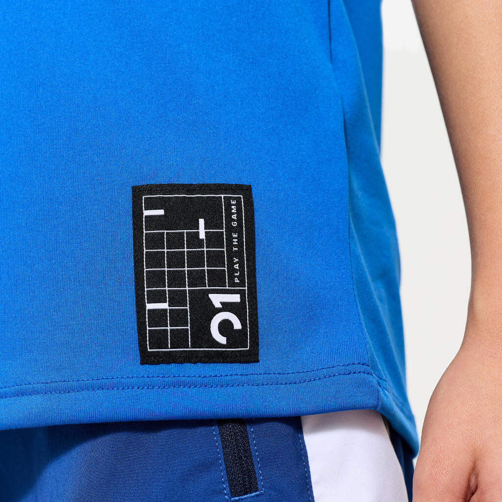 T-shirt respirant enfant - bleu