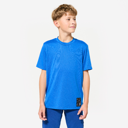 T-shirt respirant enfant - bleu