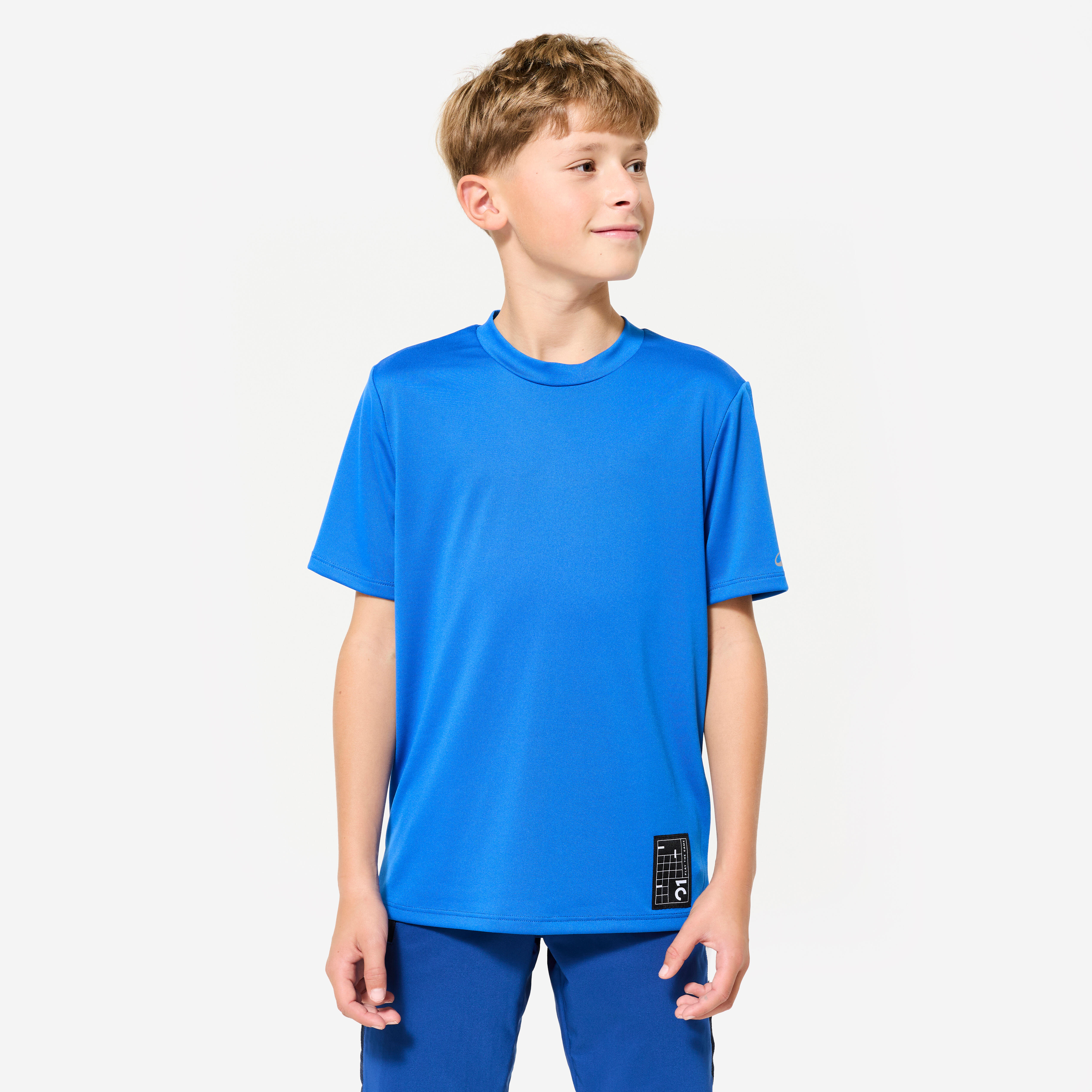 Decathlon T-Shirt Kinder atmungsaktiv – blau | 03583787108963 Decathlon T-Shirt Kinder atmungsaktiv – blau | 03583787108963