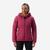 Doudoune synthétique à capuche de trek montagne - Rose - MT100 -5 °C - Femme