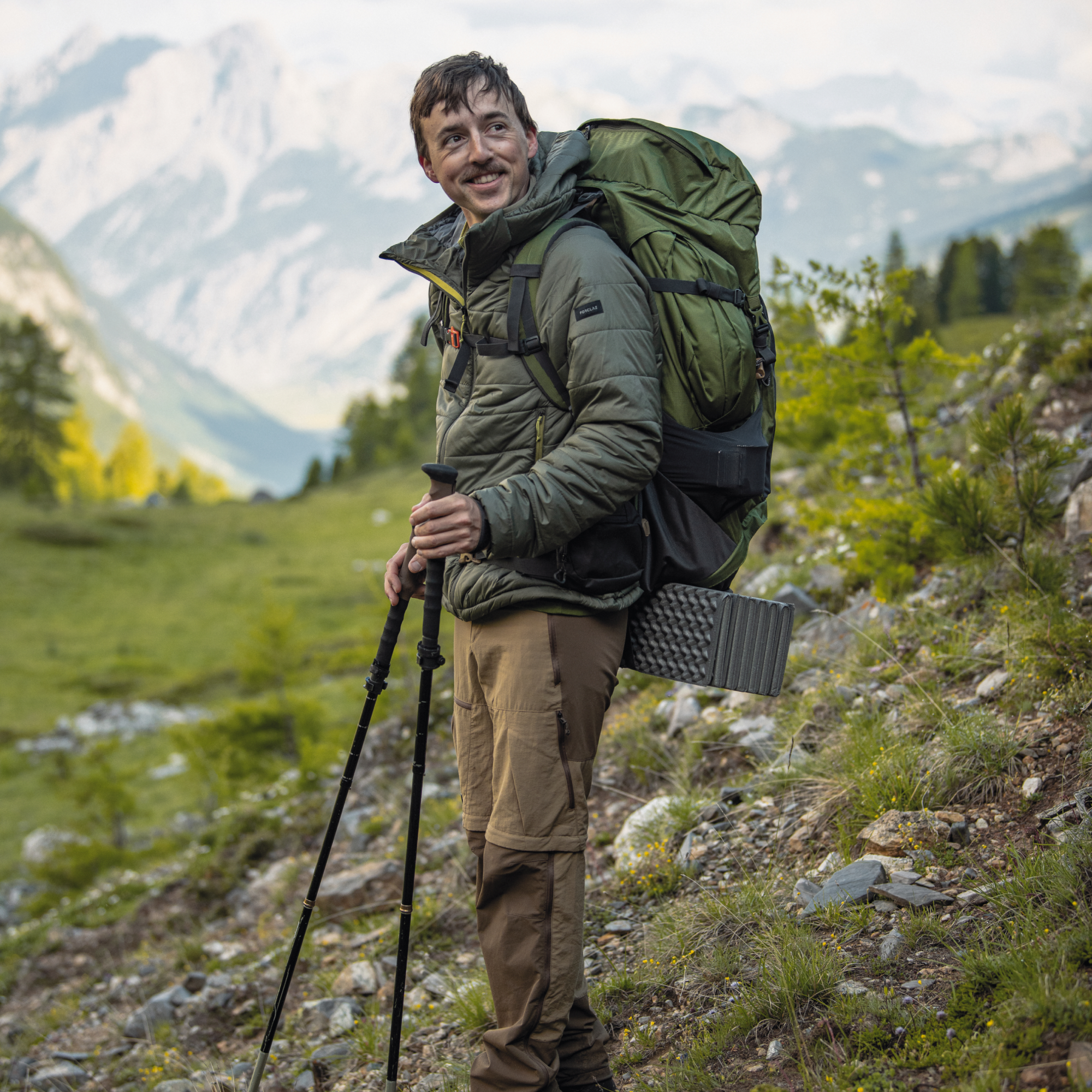 wanderung mann forclaz