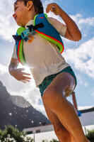 Swim life vest SWIMVEST+ green blue