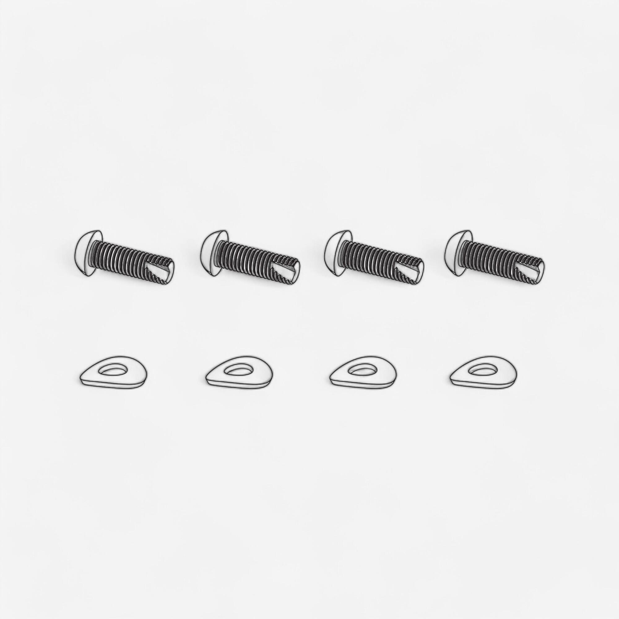 Parafusos de montagem peça de substituição mini stepper ms 520 (conjunto)