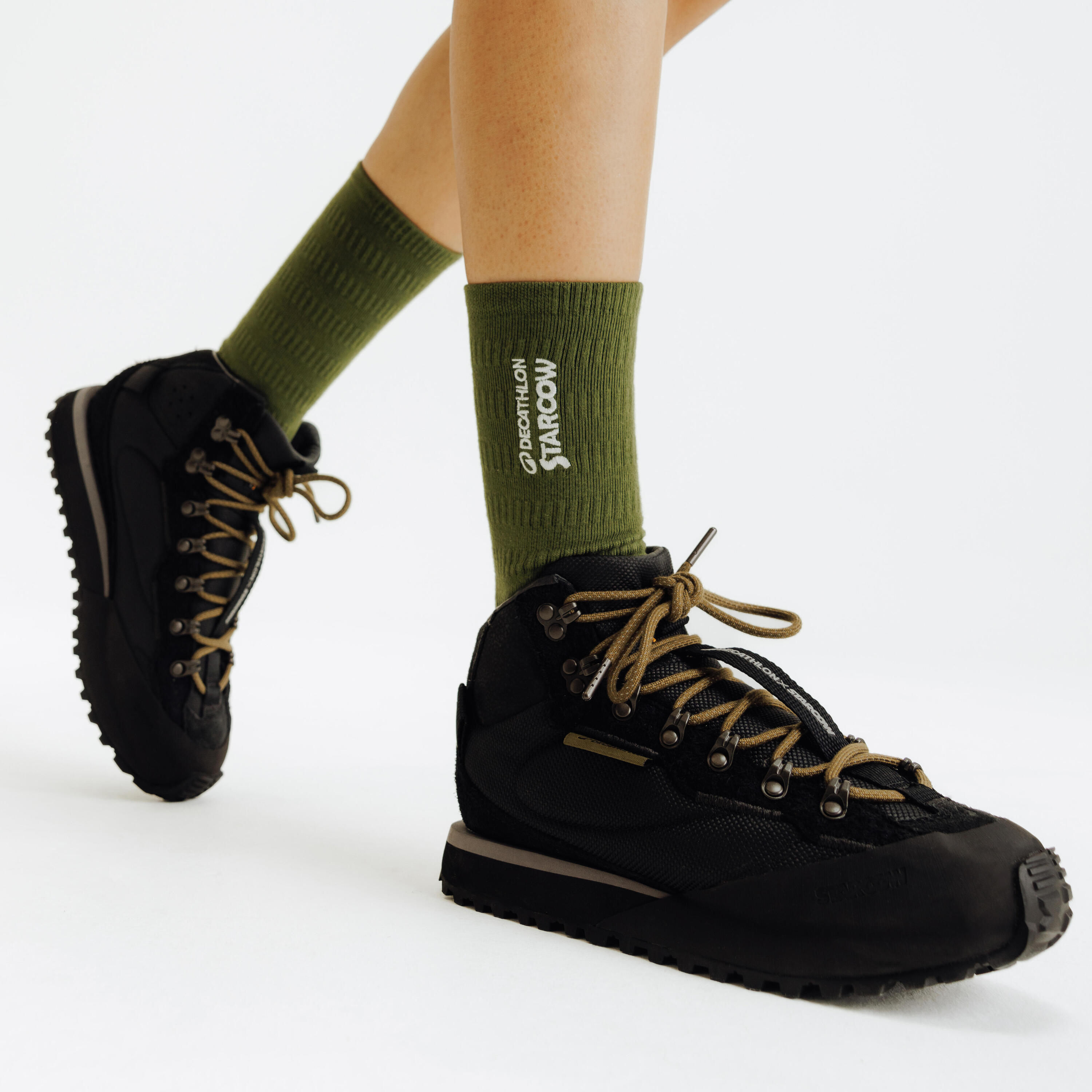 Botas Decathlon x Starcow, Graveler Negro 5/8