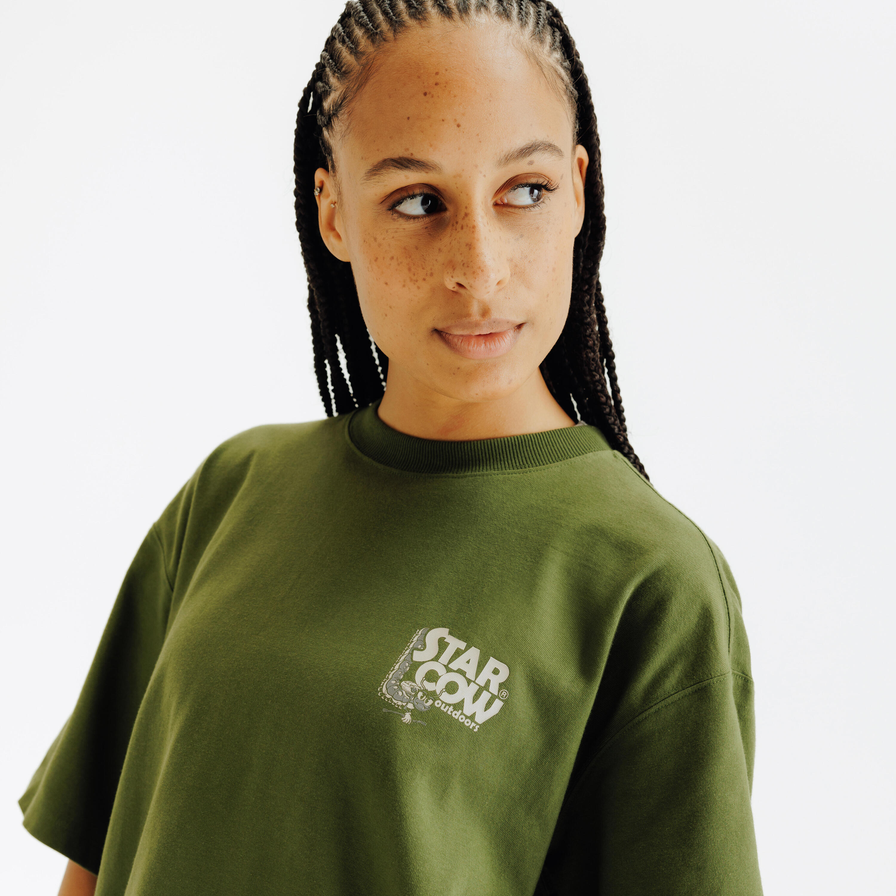 T-Shirt Decathlon x Starcow - Green 6/9