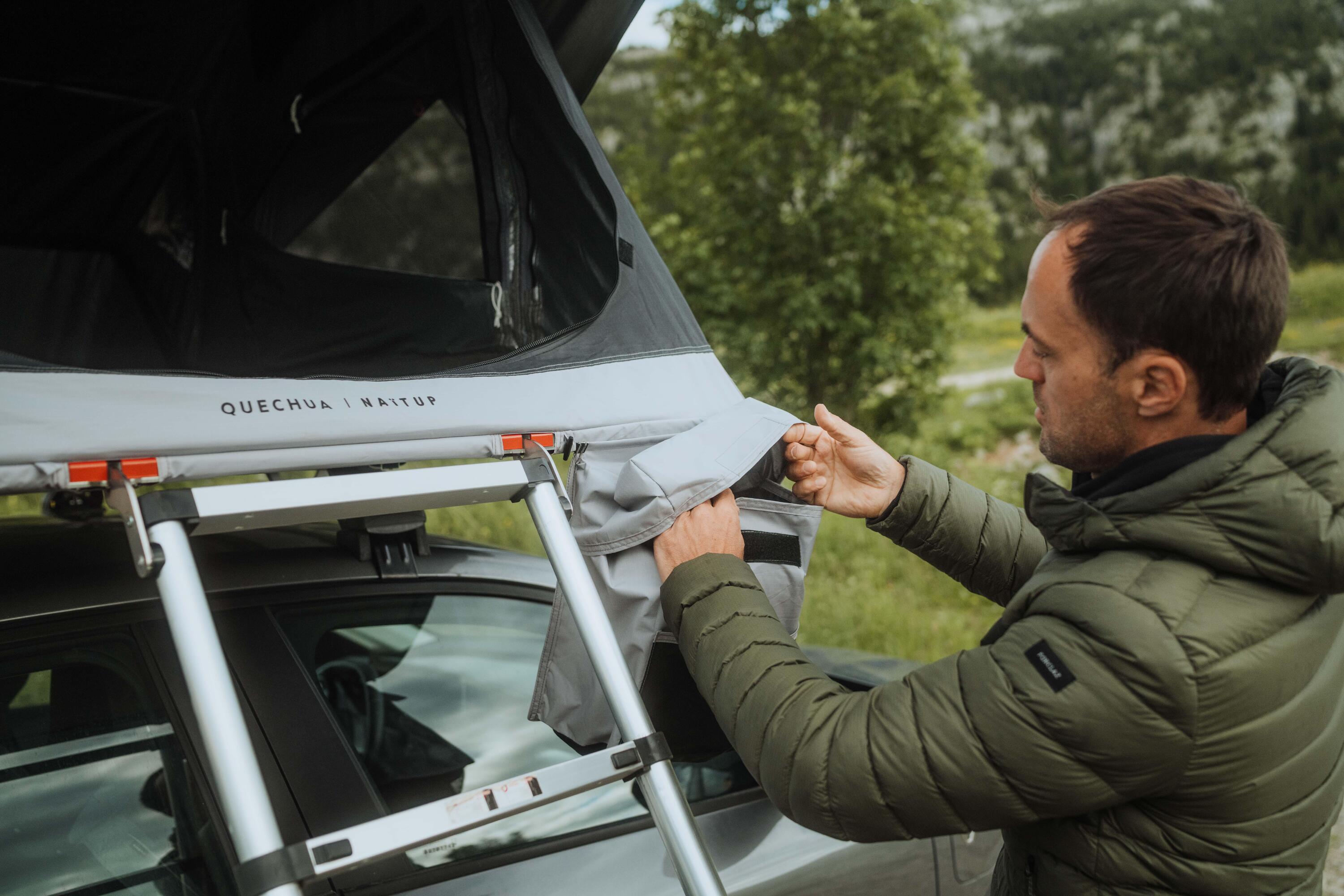 Tente de toit rigide Fresh&Black 2 places, Quechua x NaïtUp 20/25