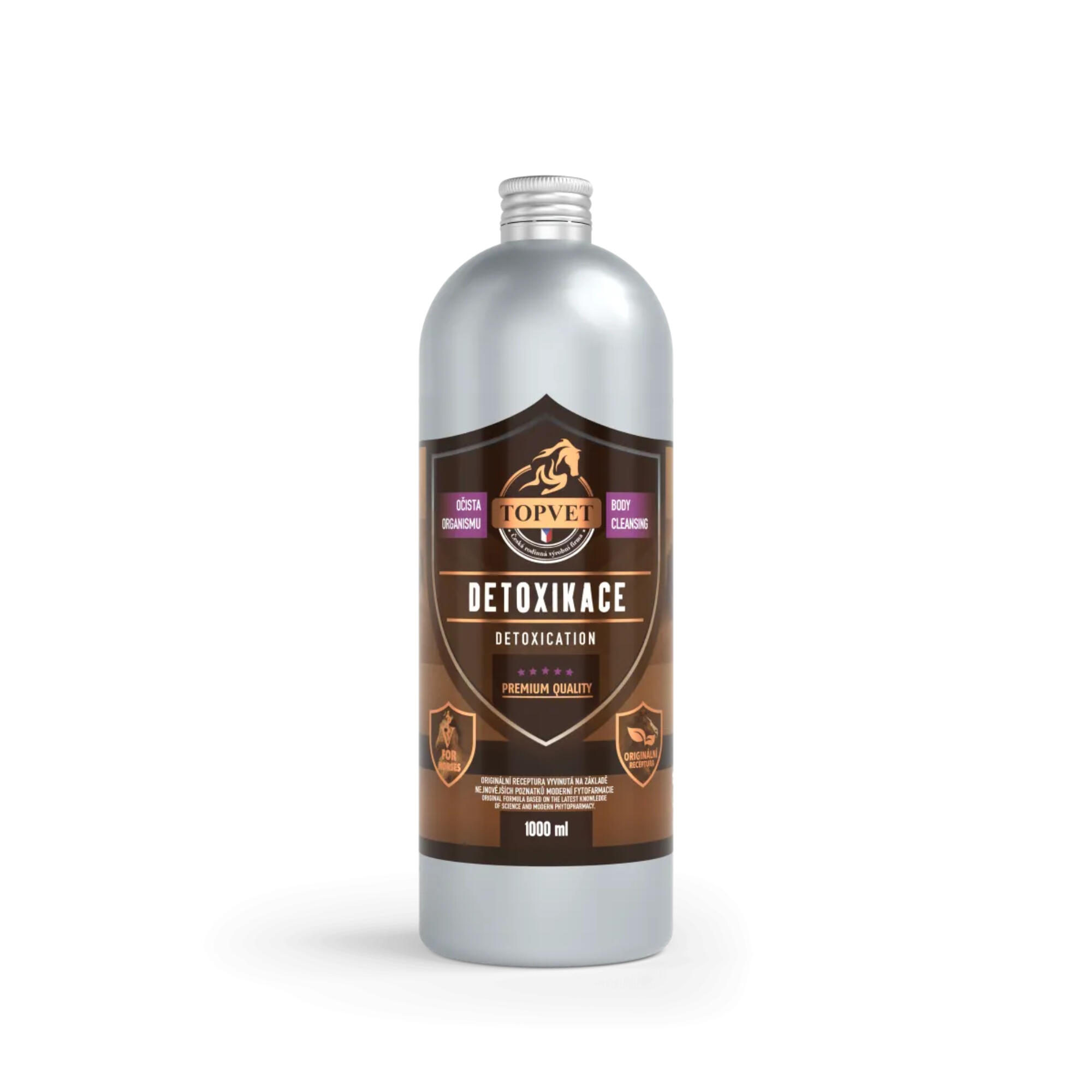 Detoxikace sirup pro koně 1l 1/1