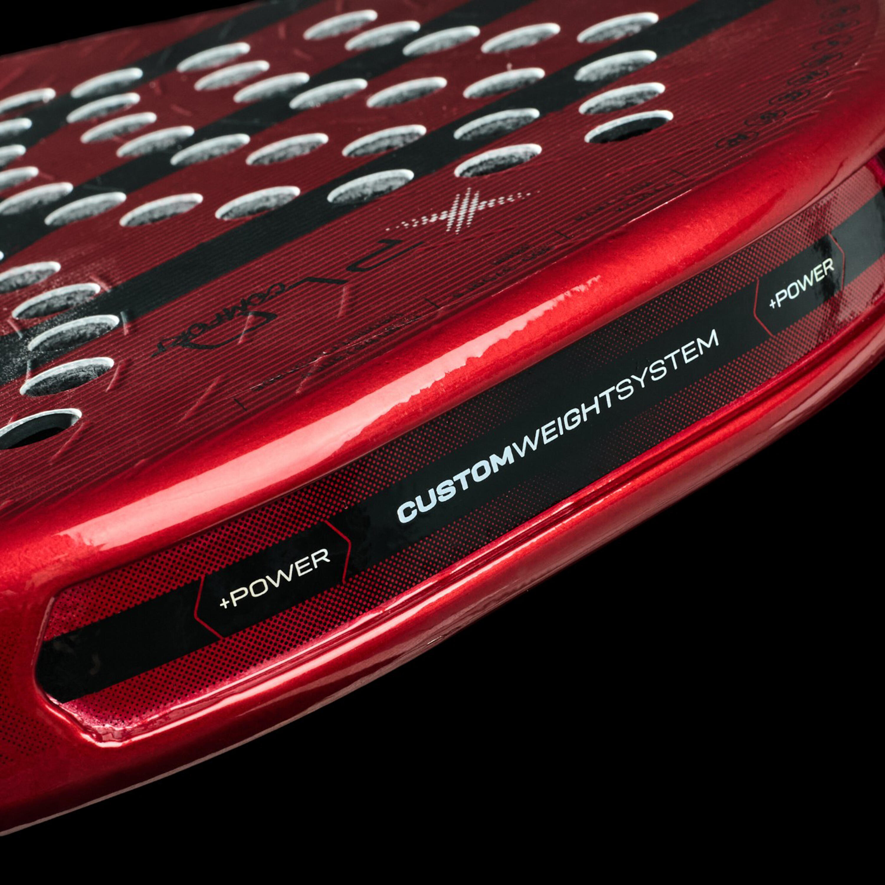 Adult Padel Racket Bullpadel XPLO Comfort 25 6/9