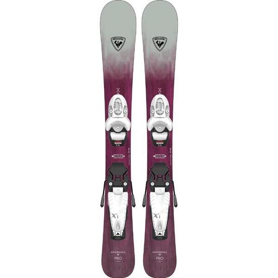 Narty zjazdowe dla dzieci EXPERIENCE PRO W z wiązaniami LOOK Kid 4