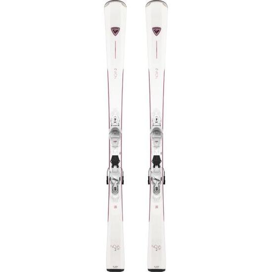 Narty zjazdowe damskie Rossignol NOVA 2 z wiązaniami LOOK Xpress W 10 GW