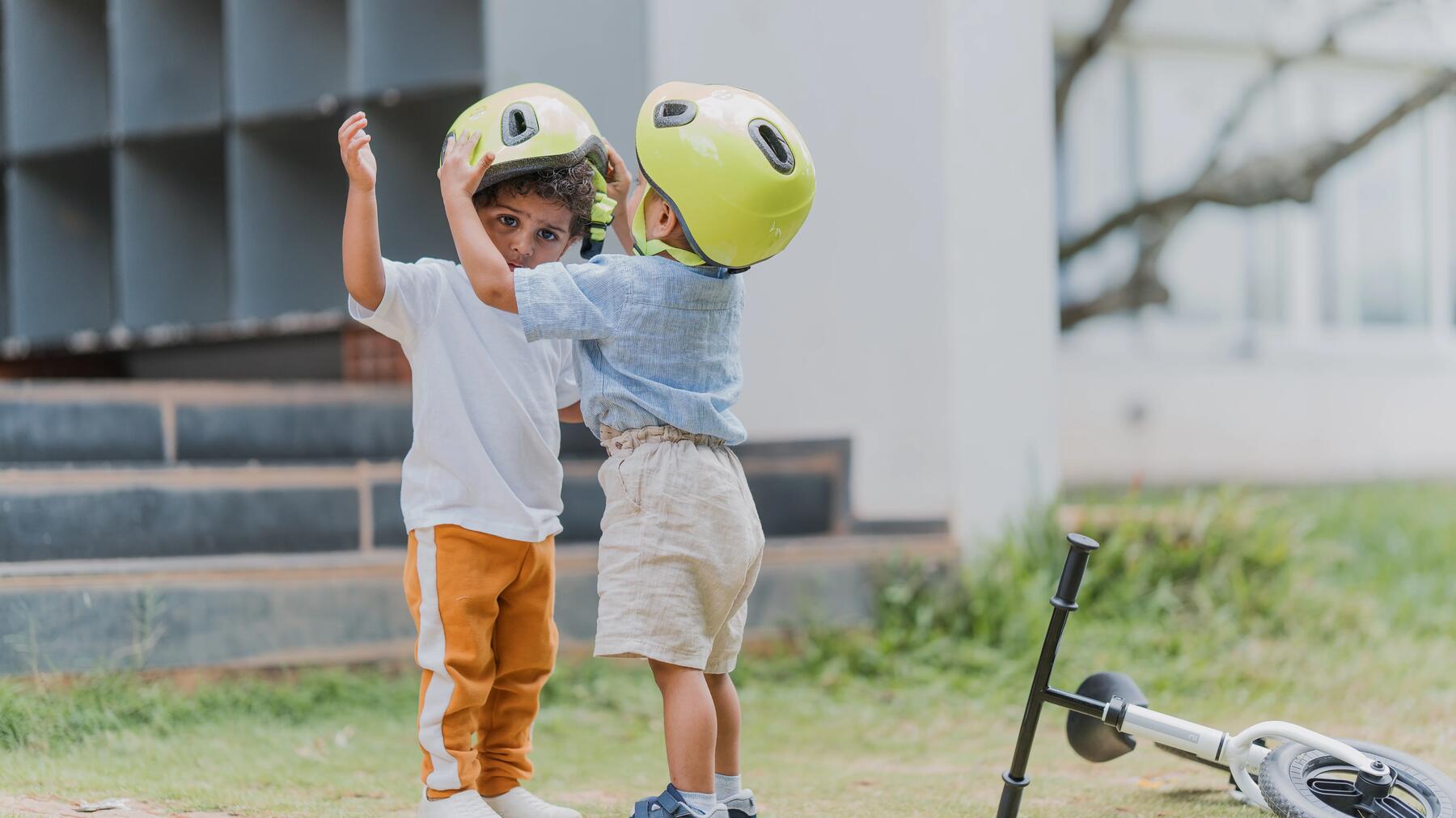 Comment apprendre à faire de la draisienne à mon enfant?