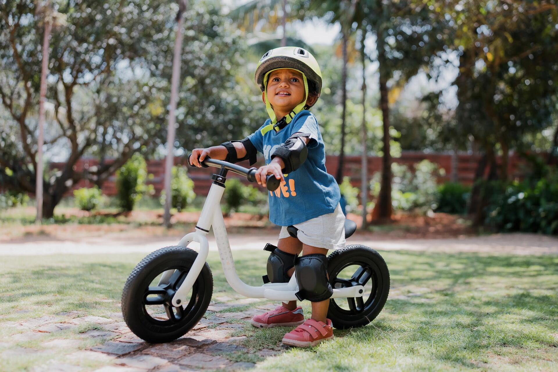 Comment apprendre à faire de la draisienne à mon enfant?