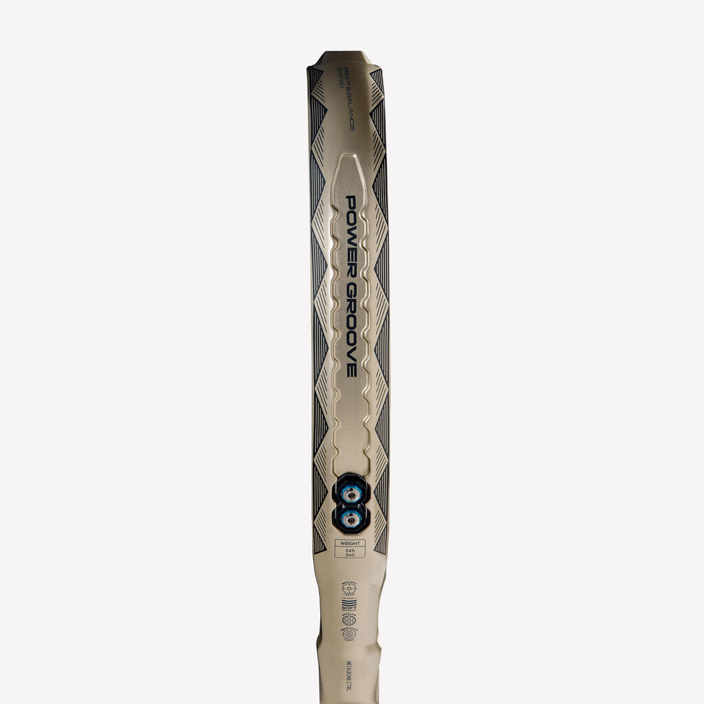 Lopar za padel tenis Metalbone Ctrl 3.4 25 za odrasle