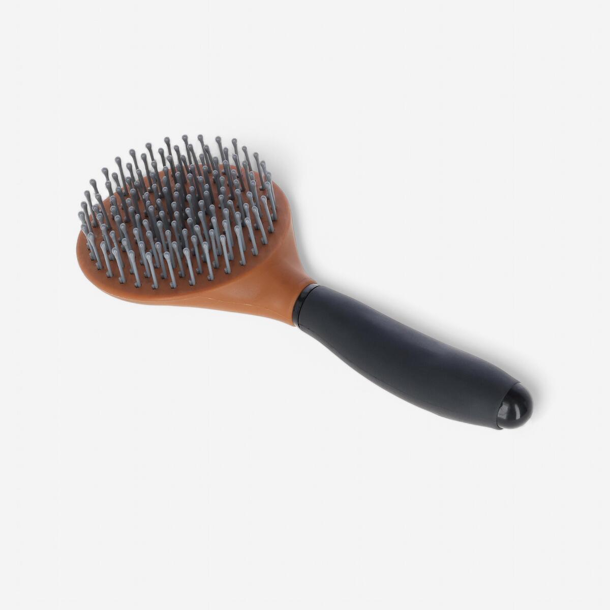 Brosse crinière et queue équitation Covalliero marron