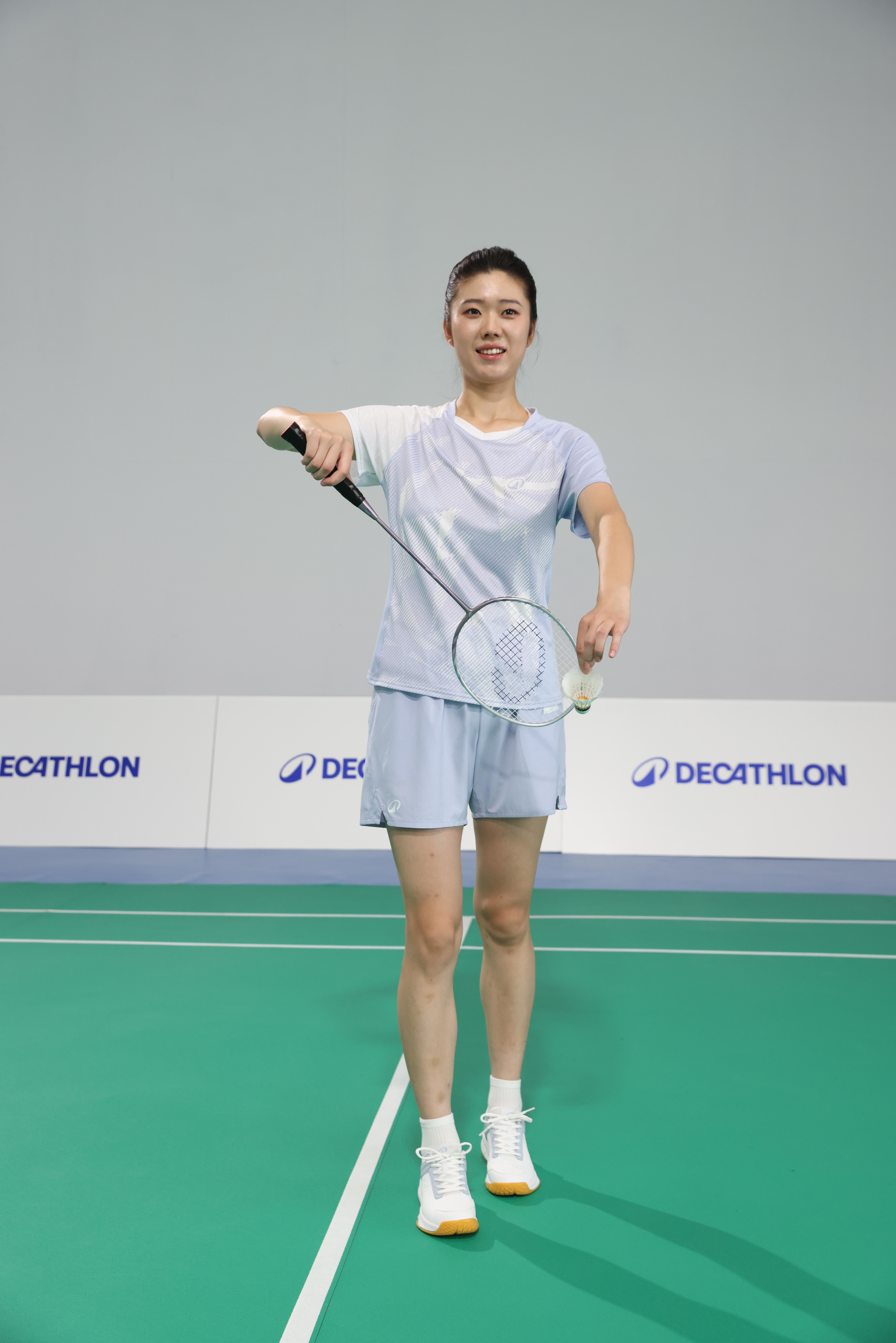 Badminton Racket - Sensation 190 Purple - PERFLY