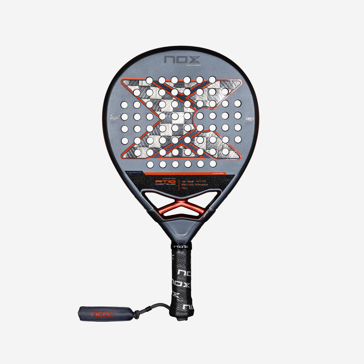 Raquette de padel adulte - nox at10 genius 18k 2025 agustin tapia