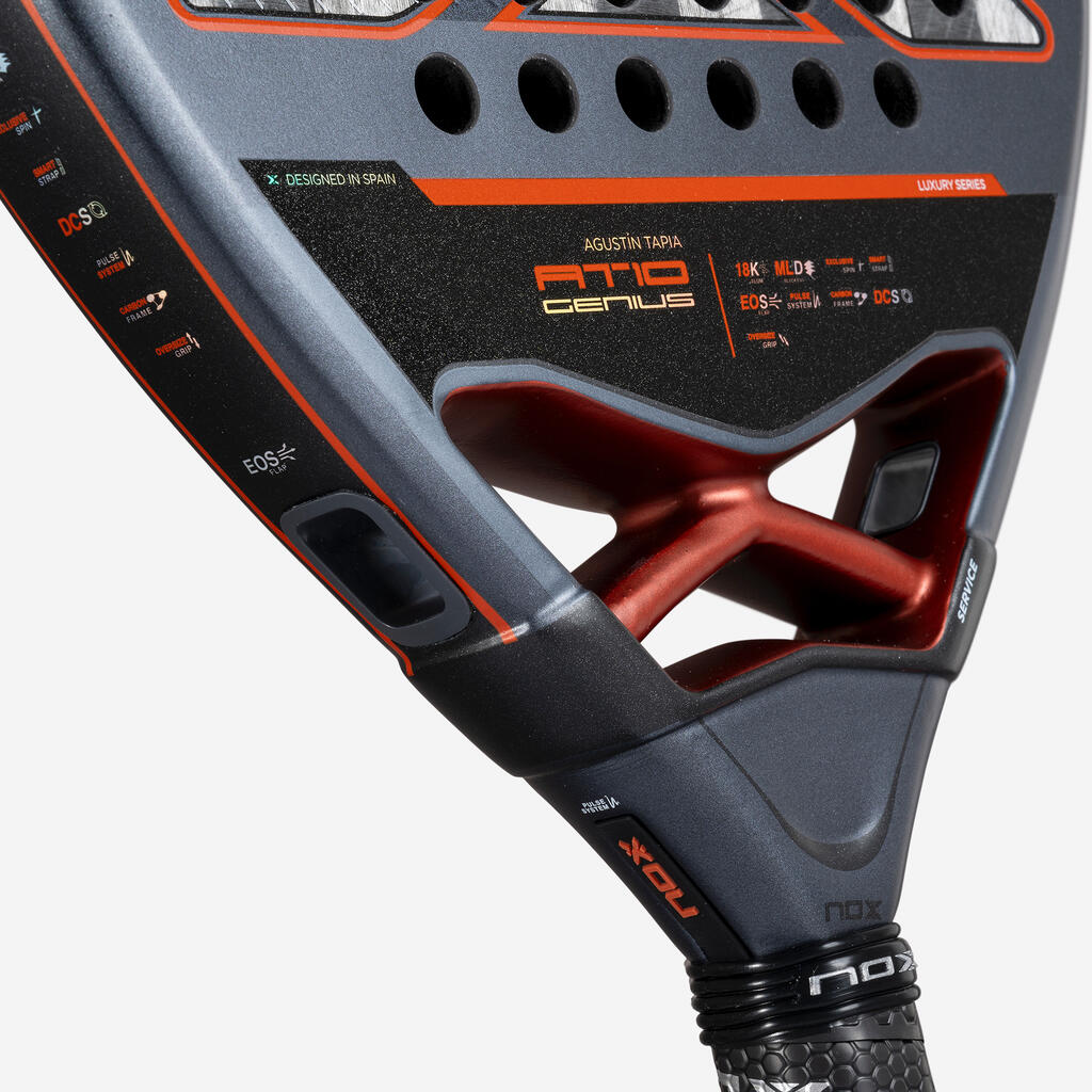 Pala de pádel adulto - Nox AT10 Genius 18K 2025 Agustín Tapia