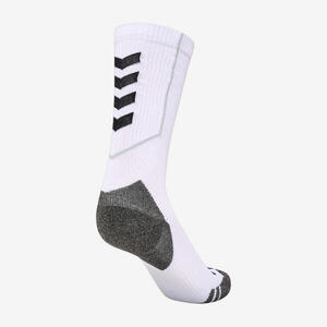 Calcetines de balonmano - 1 par Hummel pro train low blanco