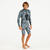 Shorty chasse sous-marine néoprène 2.5mm homme - SPF 900 manches longues camo