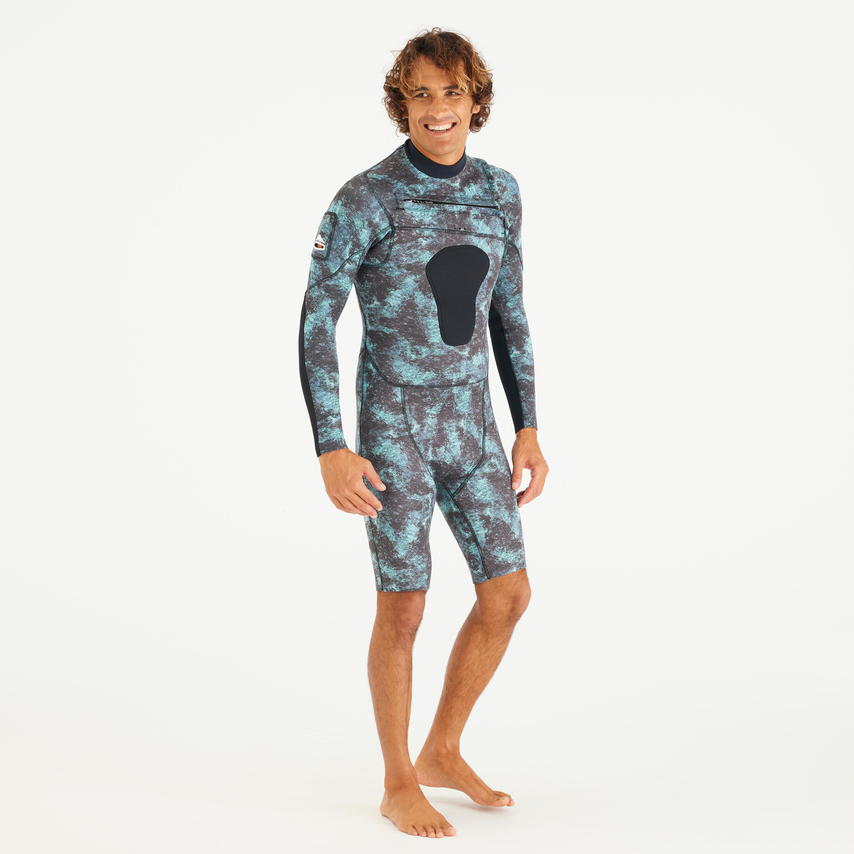 SUBEA Neoprenshorty Tauchen Herren langarm 2.5 mm ‒ SPF 900 camouflage | 03608390743575 SUBEA Neoprenshorty Tauchen Herren langarm 2.5 mm ‒ SPF 900 camouflage | 03608390743575