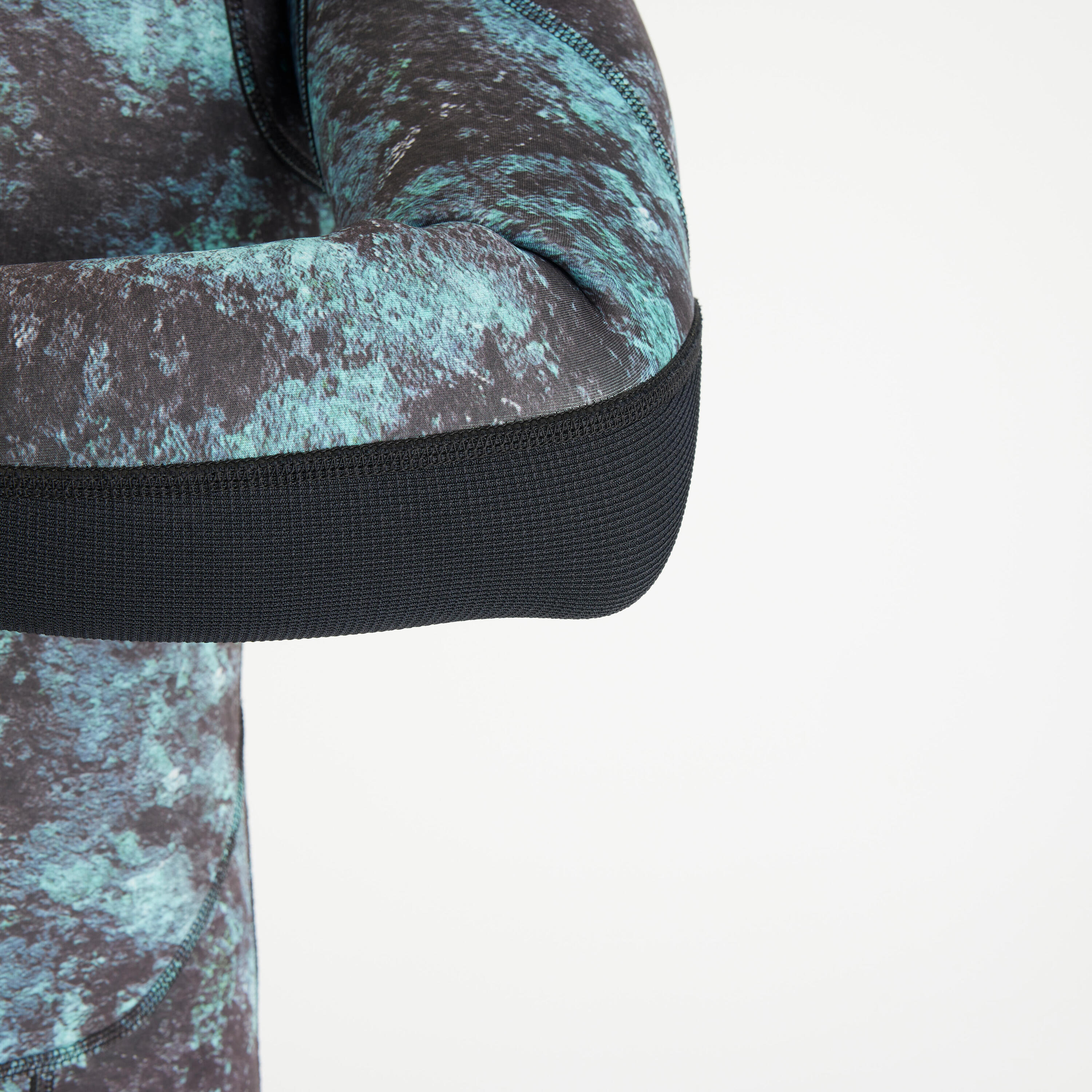 Men’s spearfishing shorty 2.5 mm neoprene - SPF 900 long sleeve camo 5/12