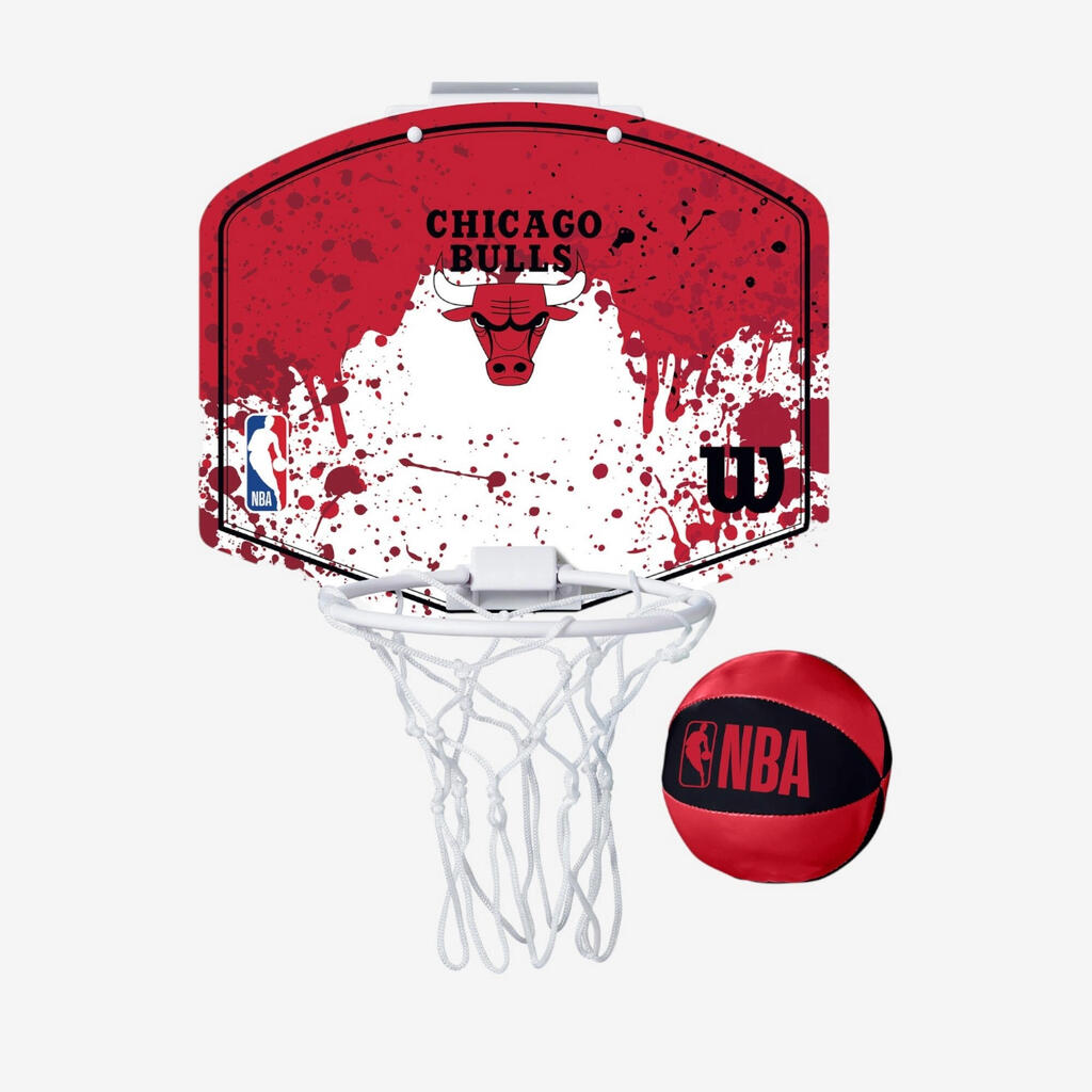 Mini basketbola grozs “Bulls”, sarkans